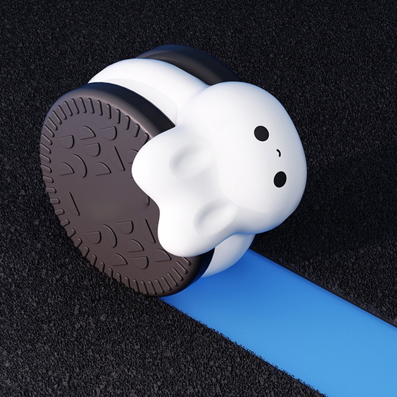 Cartoon Rechargeable Sleep Pat Lamp 3 Gear Lovely Silicone Pat