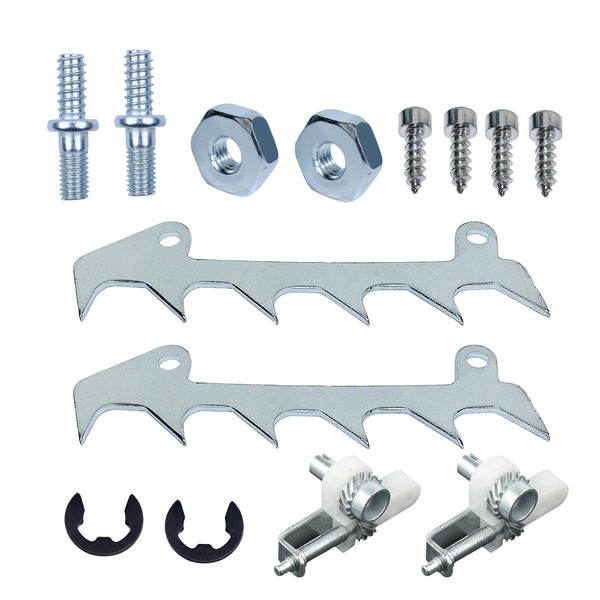 Atunee 2Pcs Bumper Spike Felling Adjustment Nut Screw Kit for