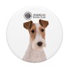 AKC Wire Fox Terrier Photo PopSocket