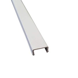 Motorhome Trailer and RV 8' Elixir Rigid Insert Trim Screw Cover (Polar White)