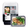 24 Contenedores para Alimentos Reutilizables de 710 ml (24 oz),