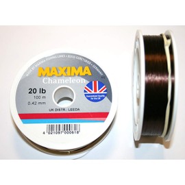 Maxima 6PK 100m Chameleon 20lb Line 6 Pack, Brown