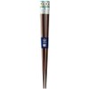 Kawai 121918 Children's Chopsticks Hand-painted Owl, Blue, 7.1 inches (18