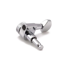 Tone Ninja Genuine Tone Ninja 2-pin locking tuners 20:1 Chrome 6 inline lefty non-staggered