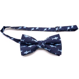 Carahere Mens Bow Ties Handmade Pre-Tied Novel Fun Pattern Bow Ties For Men Light Blue