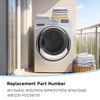 LEYURISE Dryer Lint Screen Door Compatible with Whirlpool Maytag Amana