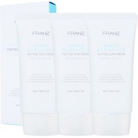 Franz Naked Sunshield Peptide Sunscreen 50ml x3 / 프란츠 네이키드 선쉴드 펩타이드 선크림 50ml x3개