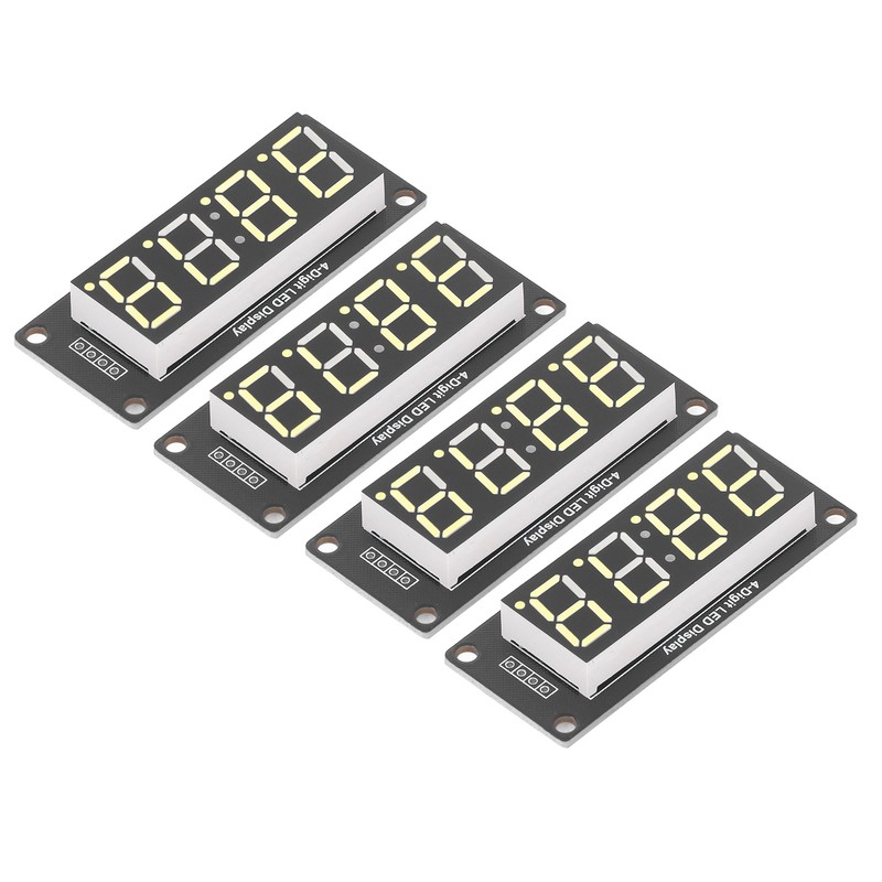 4 Set 4 Digit Digital Tube LED Display Board 7