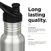 Klean Kanteen Unisex - Adult Klean Kanteen-1008431 Bottle, Brushed Stainless,