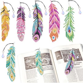 Supchamp Craft Set Girls 6 7 8 9 10 11 12 Years - Diamond Painting Bookmark Birthday Gifts for Children Adults - Creative DIY Mosaic Sets Art Easter Gifts Birthday Toy from 6-12 Years