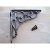 Ironmongery World Cast Iron Victorian Style Scroll Shelf Support Book