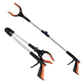 Derby Hi-Vis 83cm / 33" Folding Foldable Folded Handy Litter Picker Claw Reacher Tool