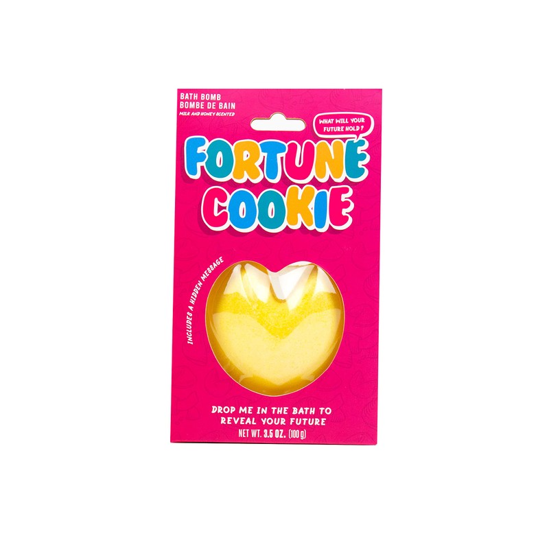 Gift Republic Fortune Cookie with Hidden Message Bath Bomb Milk