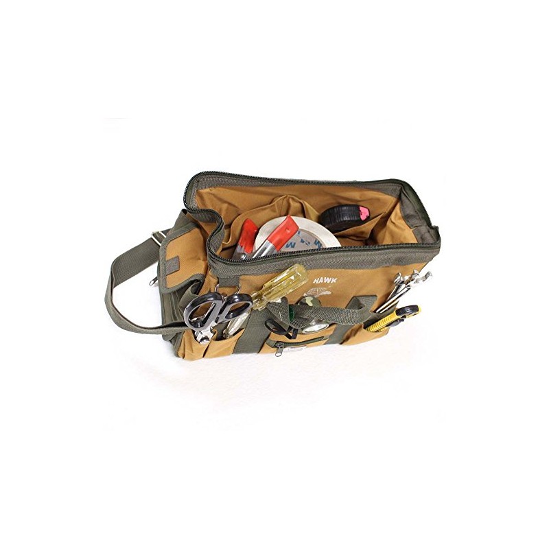 ToolUSA 13" Tool Bag | Multi-Pocket Design | 29 Pockets
