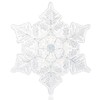 devembr Snowboard Stomp Pad, 3D Clear Snowflake Snowboard Stomp Pads,