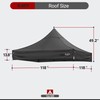CLAETF 10x10 Canopy Replacement Top for Pop Up Canopy Tent