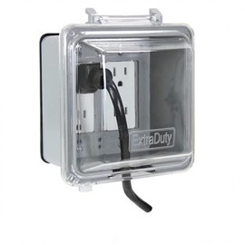 WIU-2UD-ED 2G Plastic Univ. While-In-Use Cover 3-1/2" Deep, Extra Duty