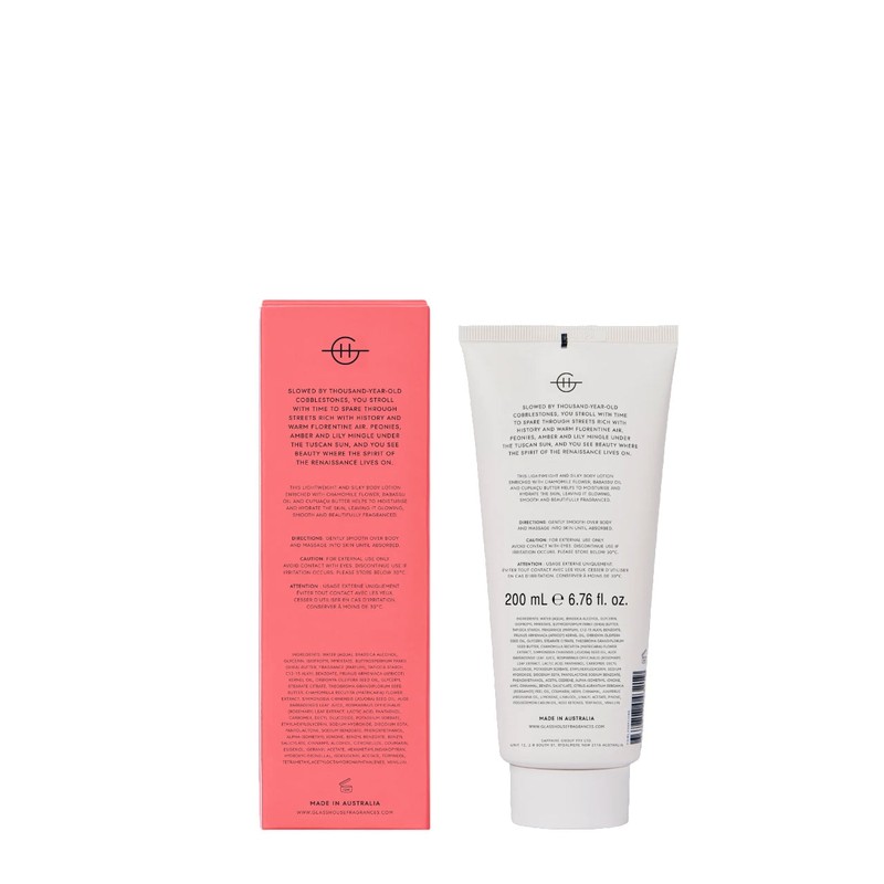Glasshouse Fragrances FOREVER FLORENCE Body Lotion 200ml