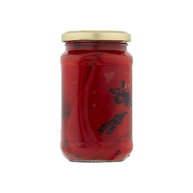 DeLallo Roasted Piquillo Peppers, 12 oz. Jar, (12 Pack), All