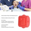 Dental Simulator Manikin Phantom Head Replacement Skin Soft Silicone Dental
