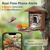 PeckCam® Bird Feeder with Camera, 2K Ultra HD Live Stream