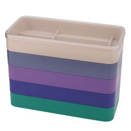 Akozon Watchmaker Pad, Watch Tools for Storing Screw Components, Clockwork, Hardware Parts (Round), Repair Parts, 5 Layer Parts Storage Box