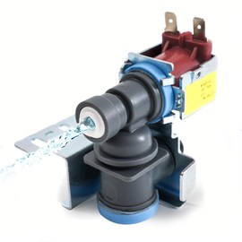W10498976 WPW10498976 Refrigerator Ice Maker Water Inlet Solenoid Valve Fits for Whirlpool/Maytag/Kenmore, Water Inlet Valve Replace K-78186 PS11755667 W10498974 AP6022334 K-78200 W10420082 IMV-576
