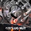 KSP F250 F350 Spike Lug Nuts 32pcs, 9/16-18" Chrome Spiked
