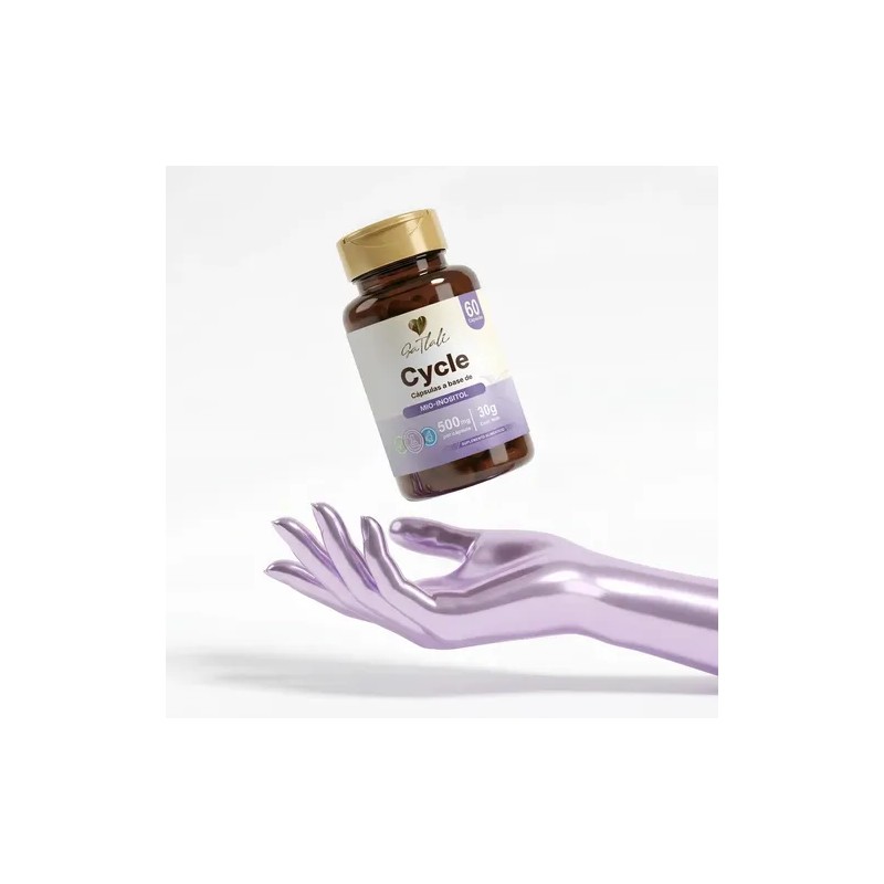 Inositol Mio-inositol 500mg 60cap Mujeres Ga Tlali Sin Sabor