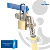tecuro Ball Outlet Valve Tap Outlet Valve 1/2 with Shut-off