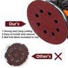 125mm Sanding Discs 8-Holes Aluminum Oxide Sandpaper for Woodworking with