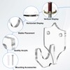 uxcell 6 Pcs Sword Holder Wall Mount Sword Racks Acrylic
