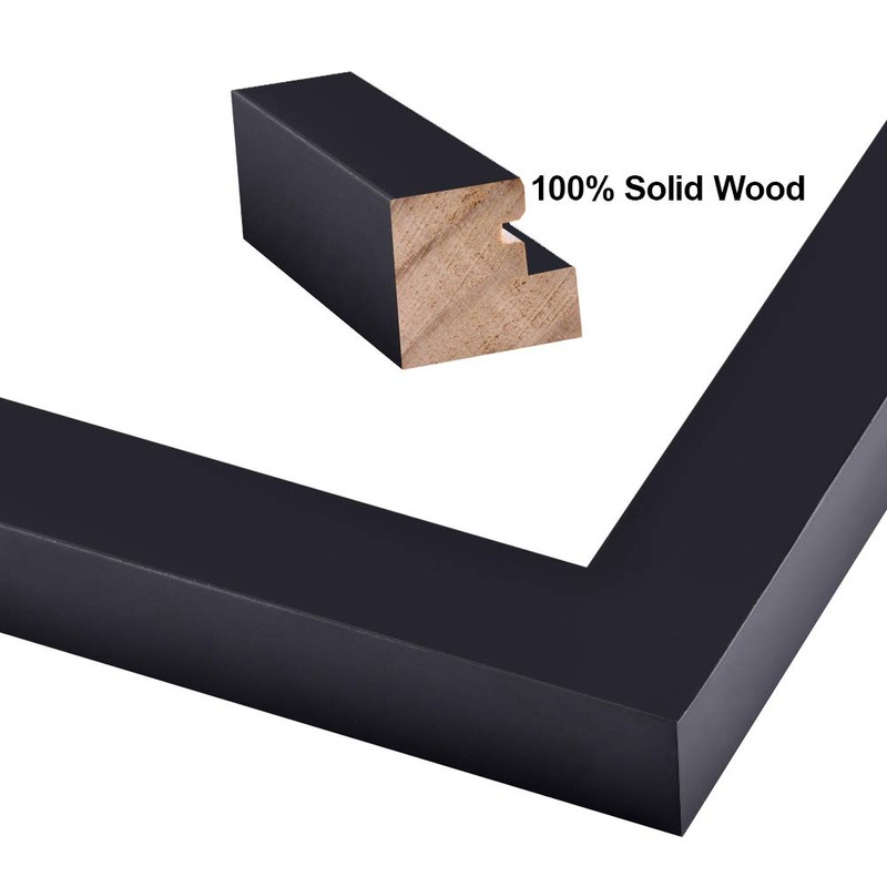 RPJC 5x7 Picture Frames Made of Solid Wood High Definition