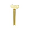 BeeSpring 1Pcs Tube Squeezer Key Metal Tube Squeezer Wringer Roller