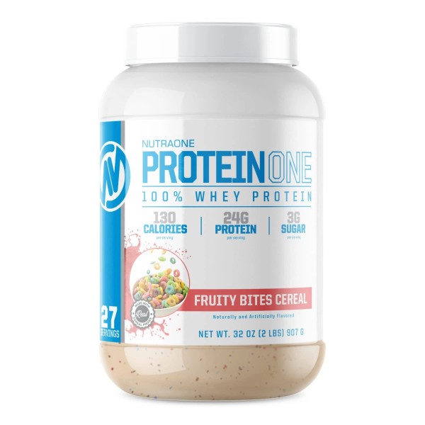 NutraOne ProteinOne Whey Protein Promote Recovery and Build Muscle with