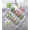 Pink Guava Melon Handmade Nail Tips - Long Oval /