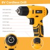 Drill Set, Tool Kit with 8V Power Cordless Drill, Household