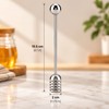 304 Stainless Steel Honey Dipper Spoon 2 Pack for Drizzling
