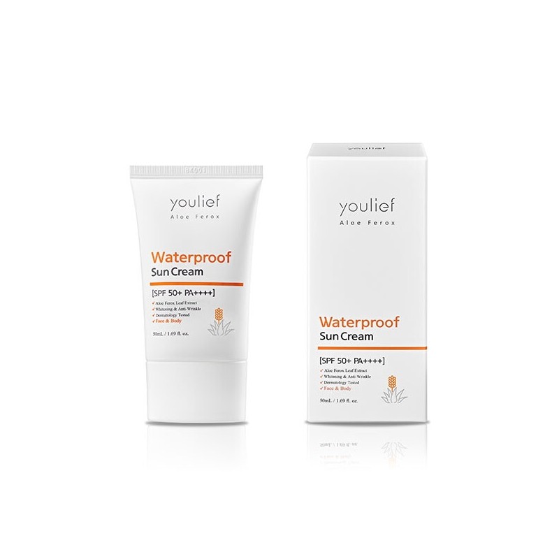 Yuleaf Waterproof Sun Cream / 유리프 워터프루프 선크림