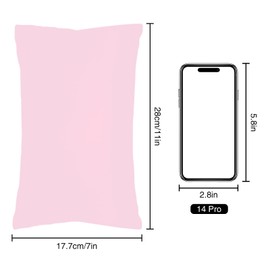 Winmany Mini Pillow 11" x 7" Small Travel Pillows Solid Color Tiny Nap Pillow with Pillowcase for Adult, Kids, Dogs, Machine Washable