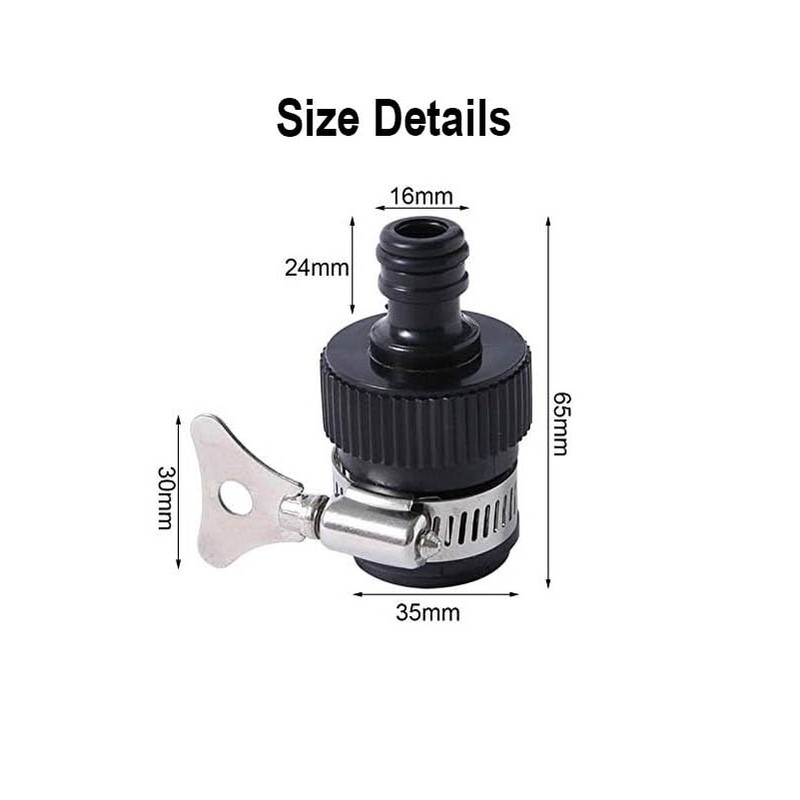 Mr. Gadget's Solutions Home Universal Tap Connector Adapter Mixer Kitchen