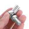 Anhoer 4Pcs M8 Angle Ball Joint M8*1.25 Ball Head Joint