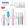 Professional Punch Needle Knitting Embroidery Pen Set for Sewing Felting
