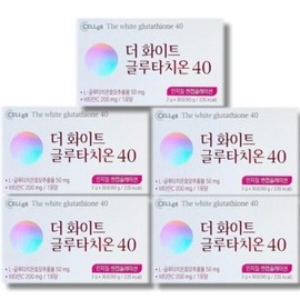 Cellgate The White Glutathione 40 2g x 30 sachets, 5 boxes / 셀게이트 더화이트 글루타치온40 2g x 30포 5박스