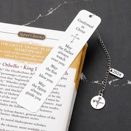 Confirmation Gifts for Teen Girls, Confirmation Decorations, Confirmation Gifts for Girls Teenage Girl Teenage Boys, Baptism First Communion Gifts for Girls Boys Christian Gifts Religious Bookmark