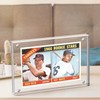 Acrylic Card Frame, Magnetic Trading Card Display Frames Desktop Display