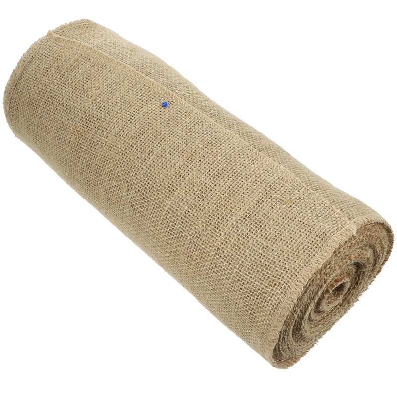 iplusmile Burlap Table Runner Roll Natural Hessian Fabric 30cm x