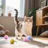 Generisch Cat Toy, Pack of 3 Cat Toy Balls with