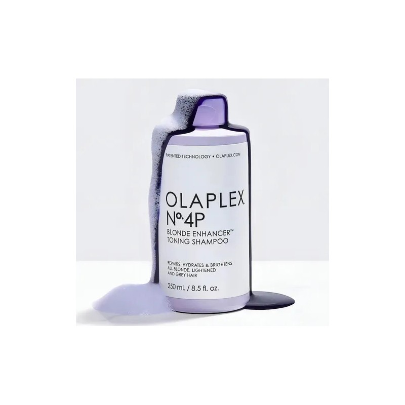 Shampoo Matizador Para Rubios Morado Olaplex No.4p 250 Ml