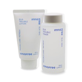 Innisfree 이니스프리 비자 트러블 2종구성(토너+로션) Innisfree Visa Trouble 2-Piece Set (Toner + Lotion) [Sikabam]